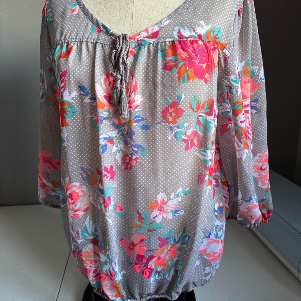 Floral Blouse GORGEOUS!